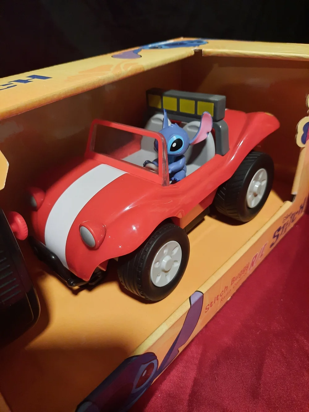 Disney Stitch Remote Control Buggy with Blue Stitch Driver